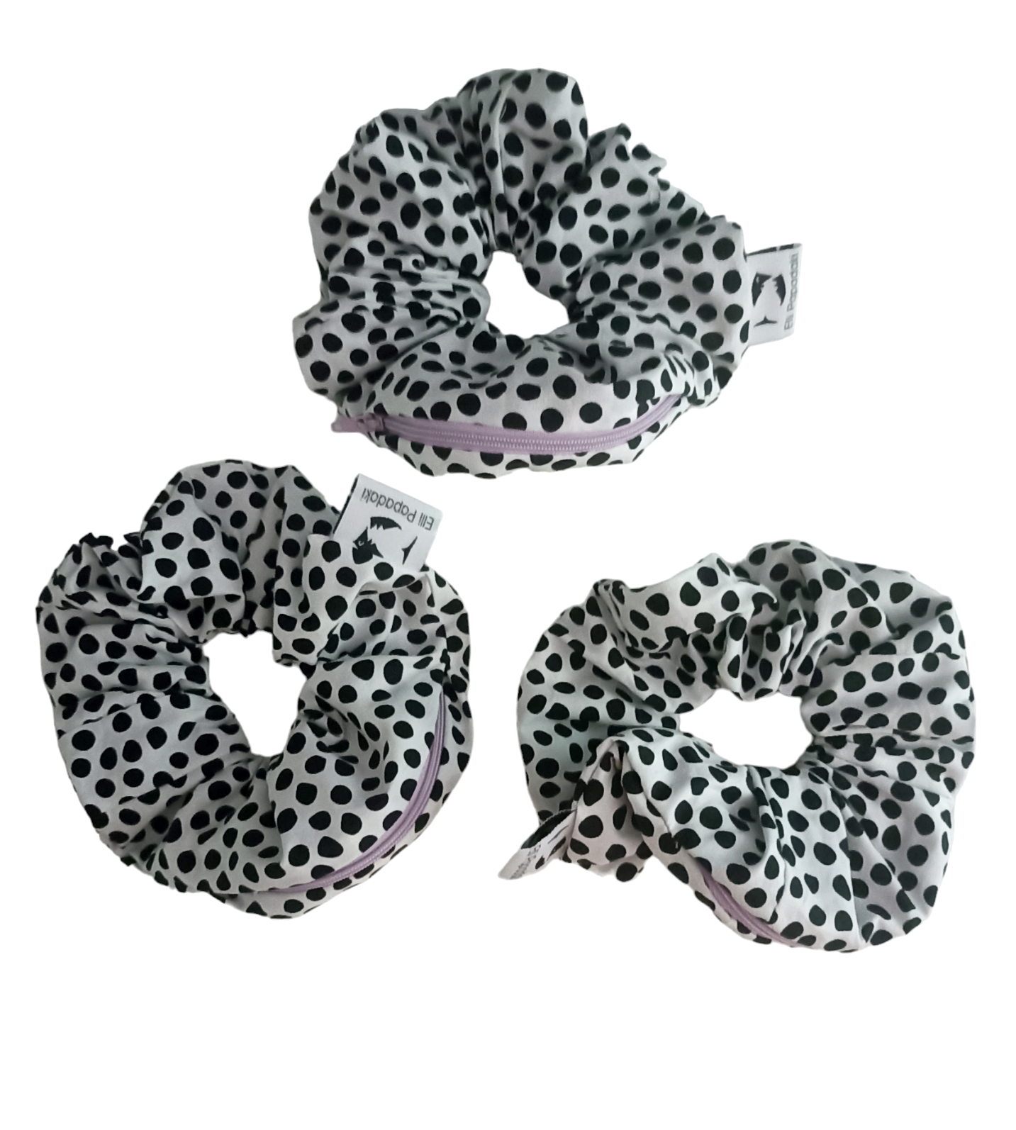 Scrunchie-Zipper Dots