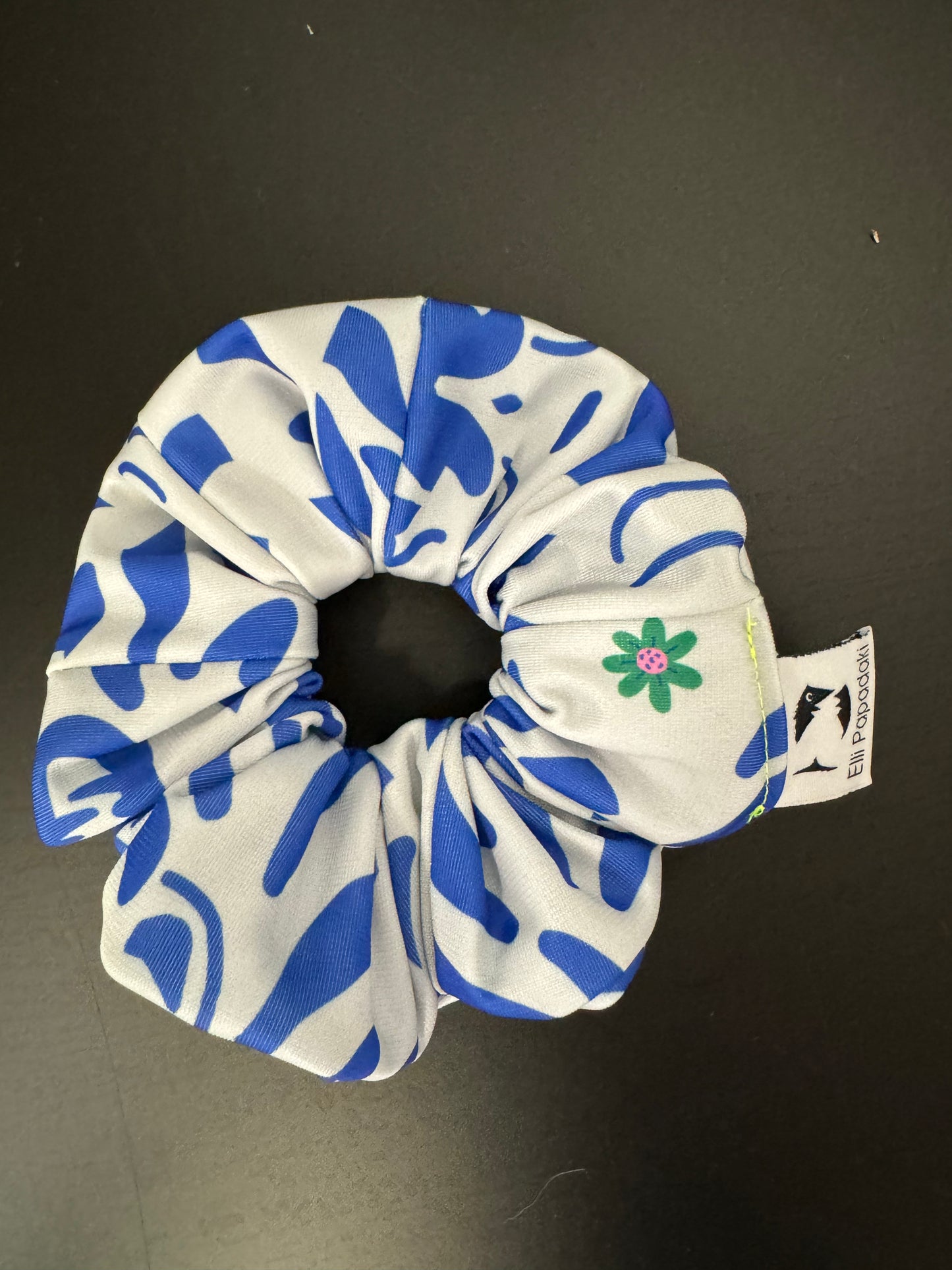 Wild+Free Scrunchie BLUE TIGER STRIPES