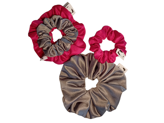 Scrunchie metallic