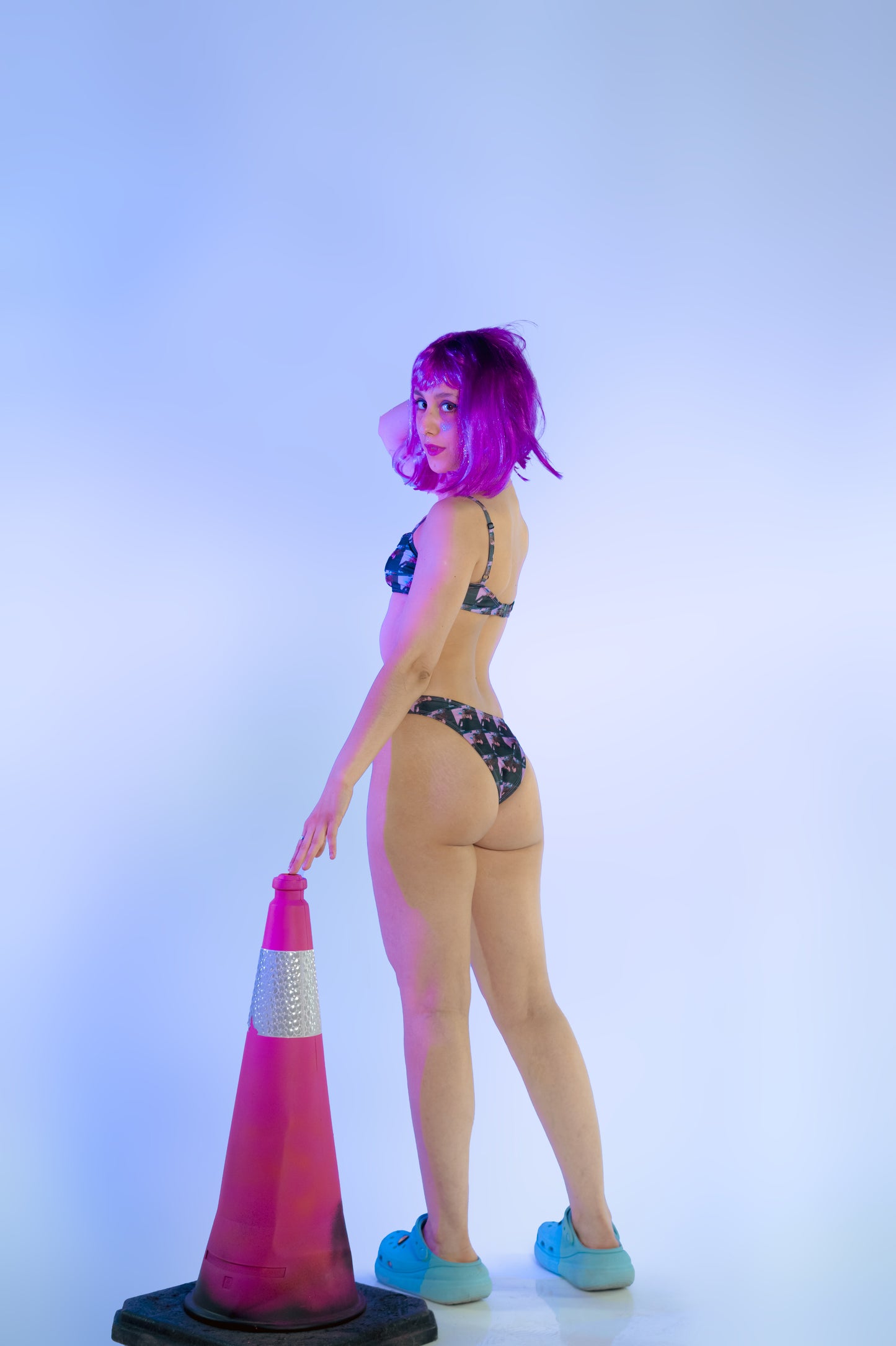 THE DOLL COLLECTION-Bikini with doll head