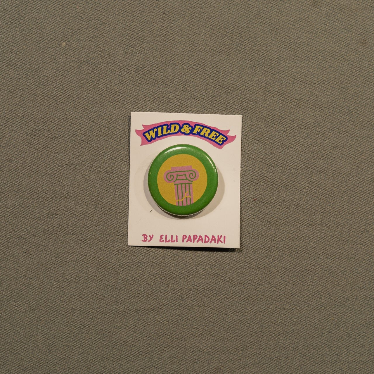 Wild+Free Round Badges