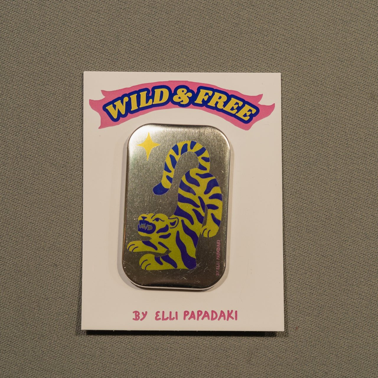 Wild+Free Rectangular Badges