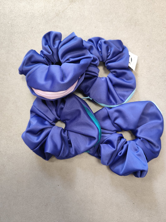 Scrunchie-Zipper Purple