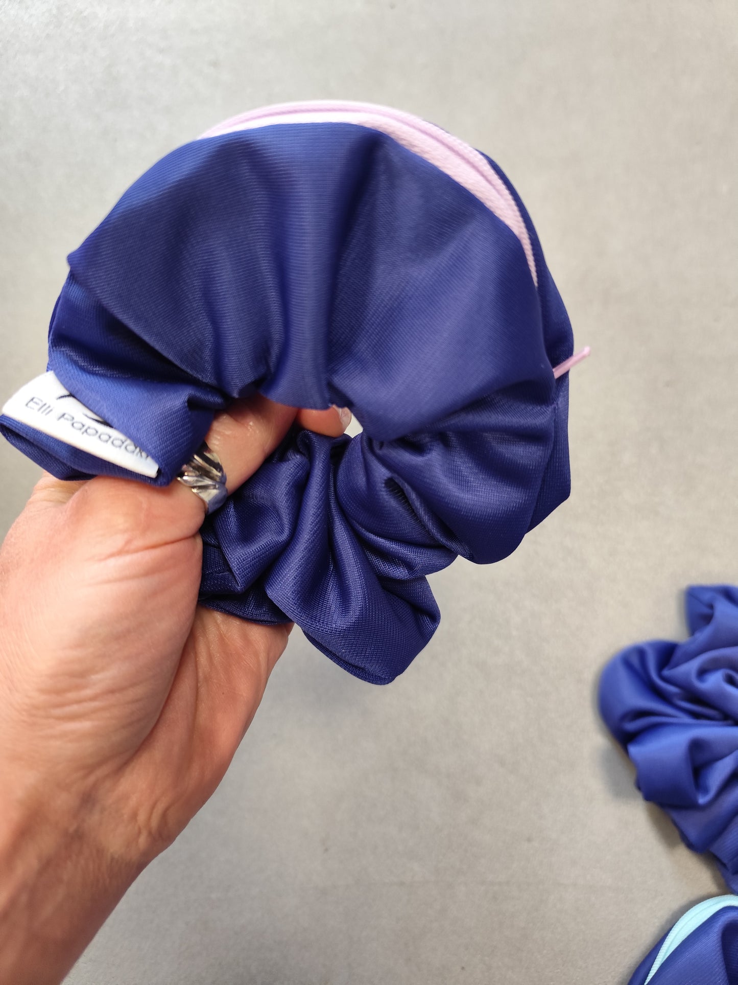 Scrunchie-Zipper Purple