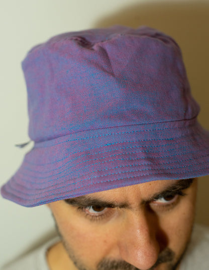 Bucket hat - Purple/Ciel