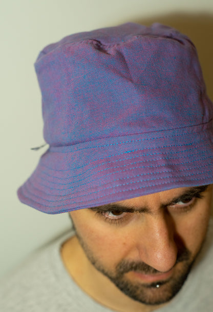 Bucket hat - Purple/Ciel