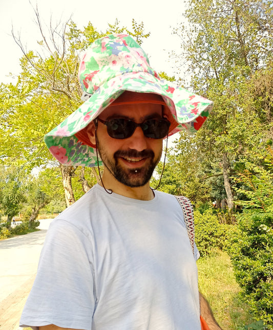 Beach hat - Floral