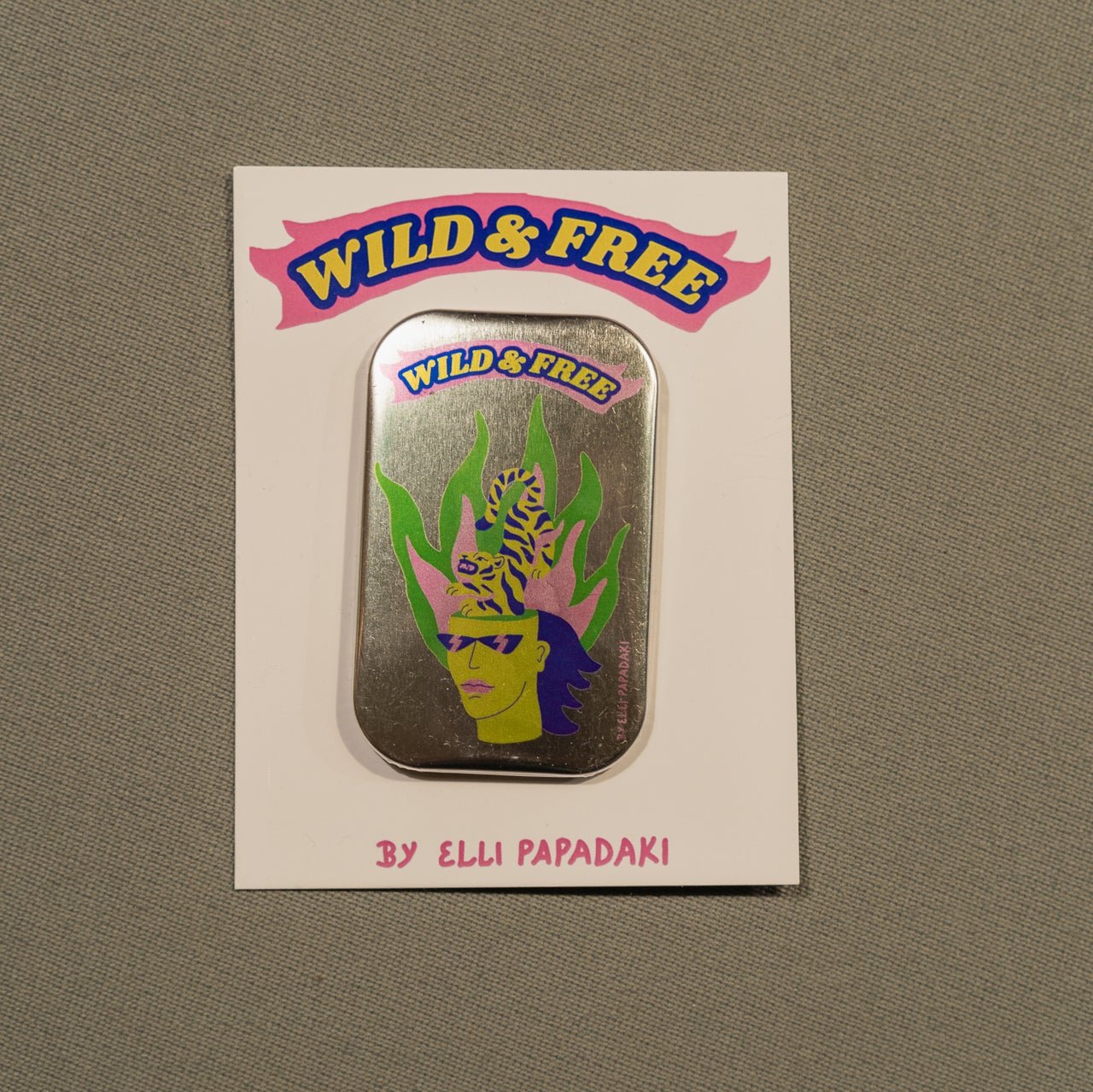 Wild+Free Rectangular Badges