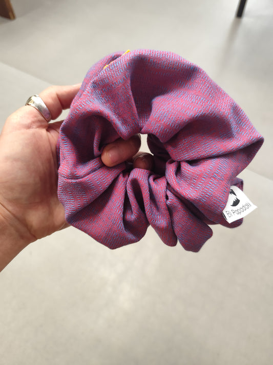 Scrunchie-Zipper Purple/Blue