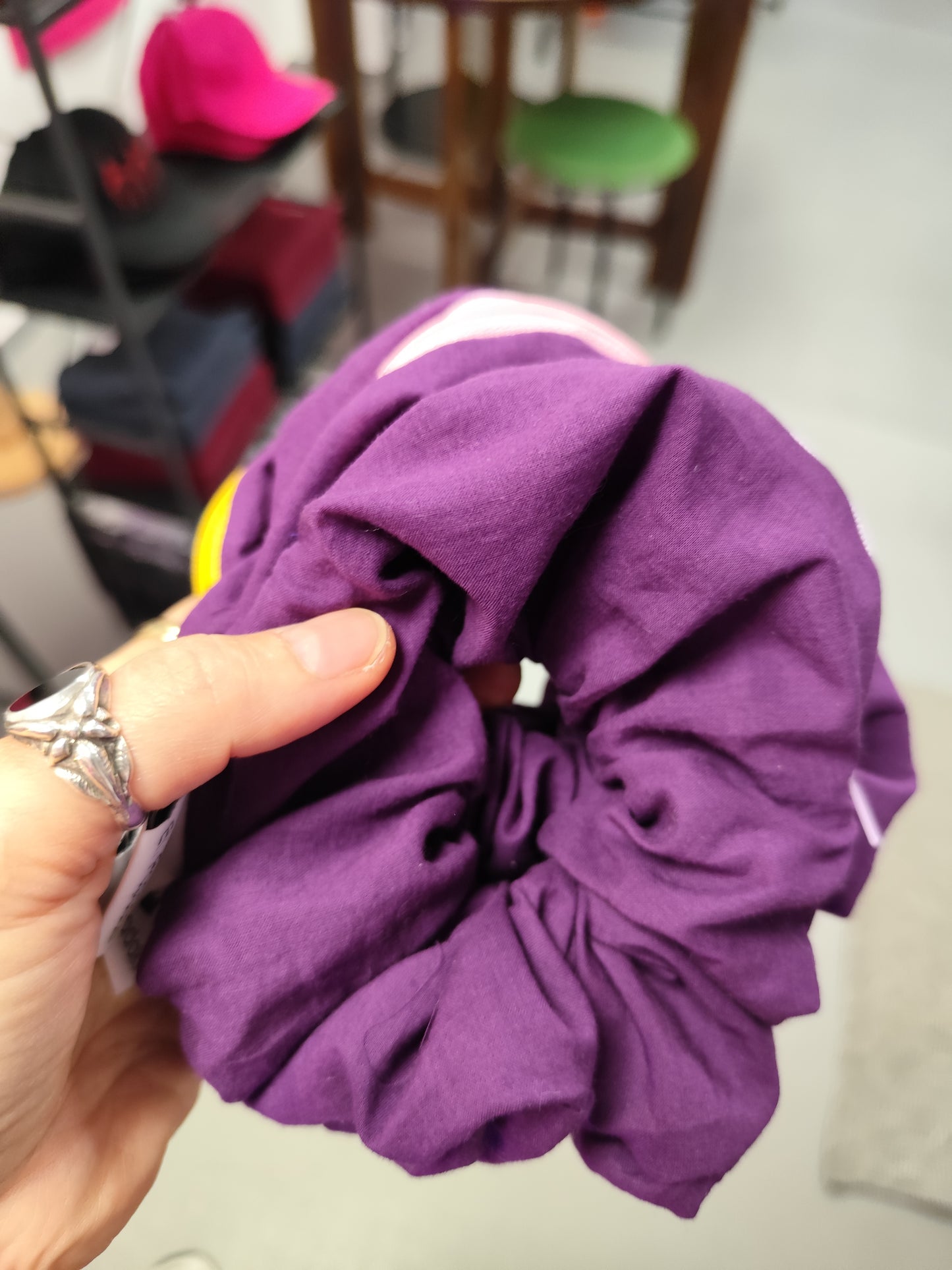 Scrunchie-Zipper Purple