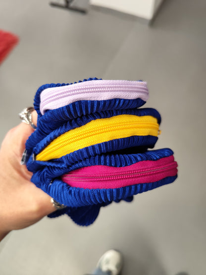 Scrunchie-Zipper Blue