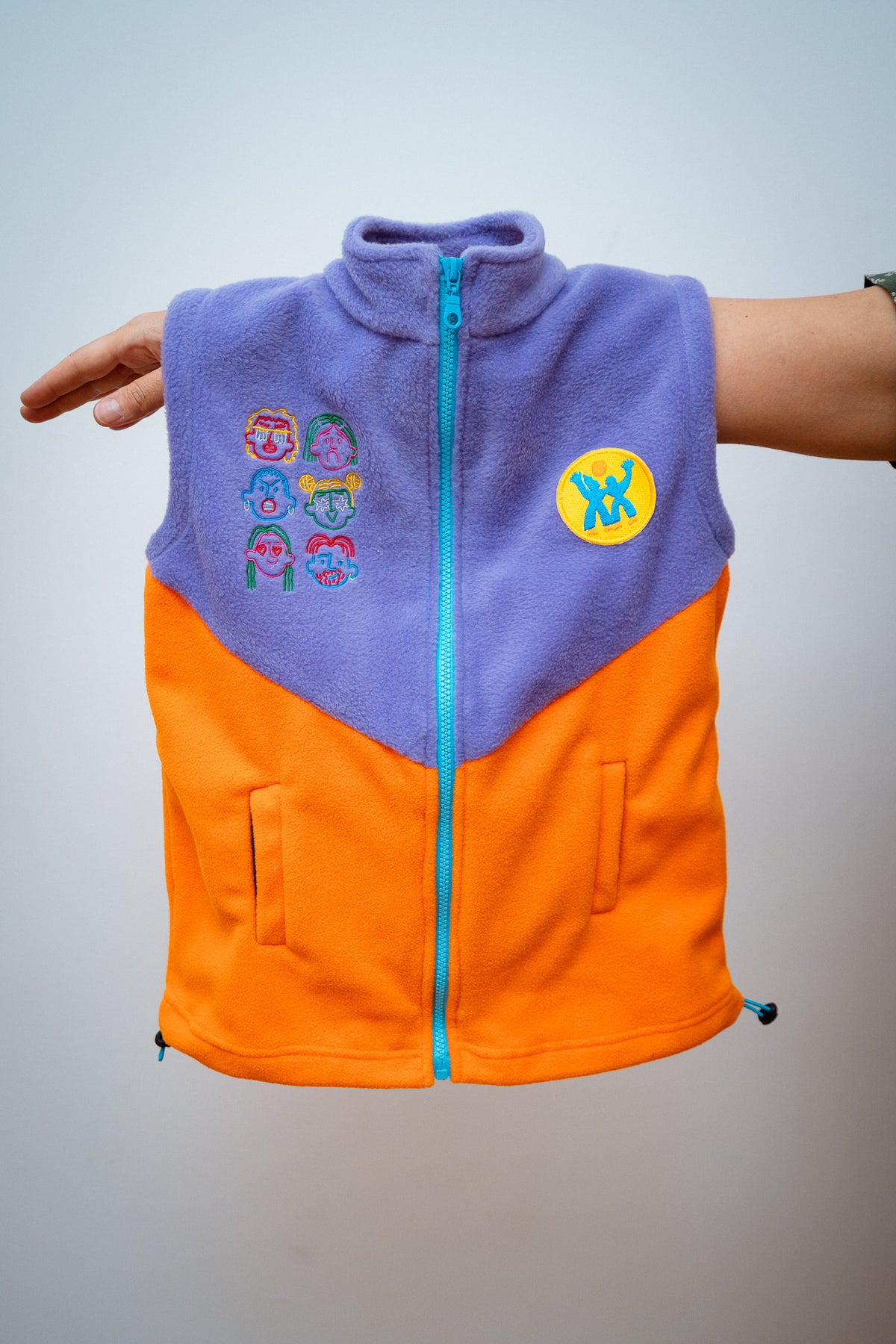BIG FEELINGS Fleece vest [Kids]