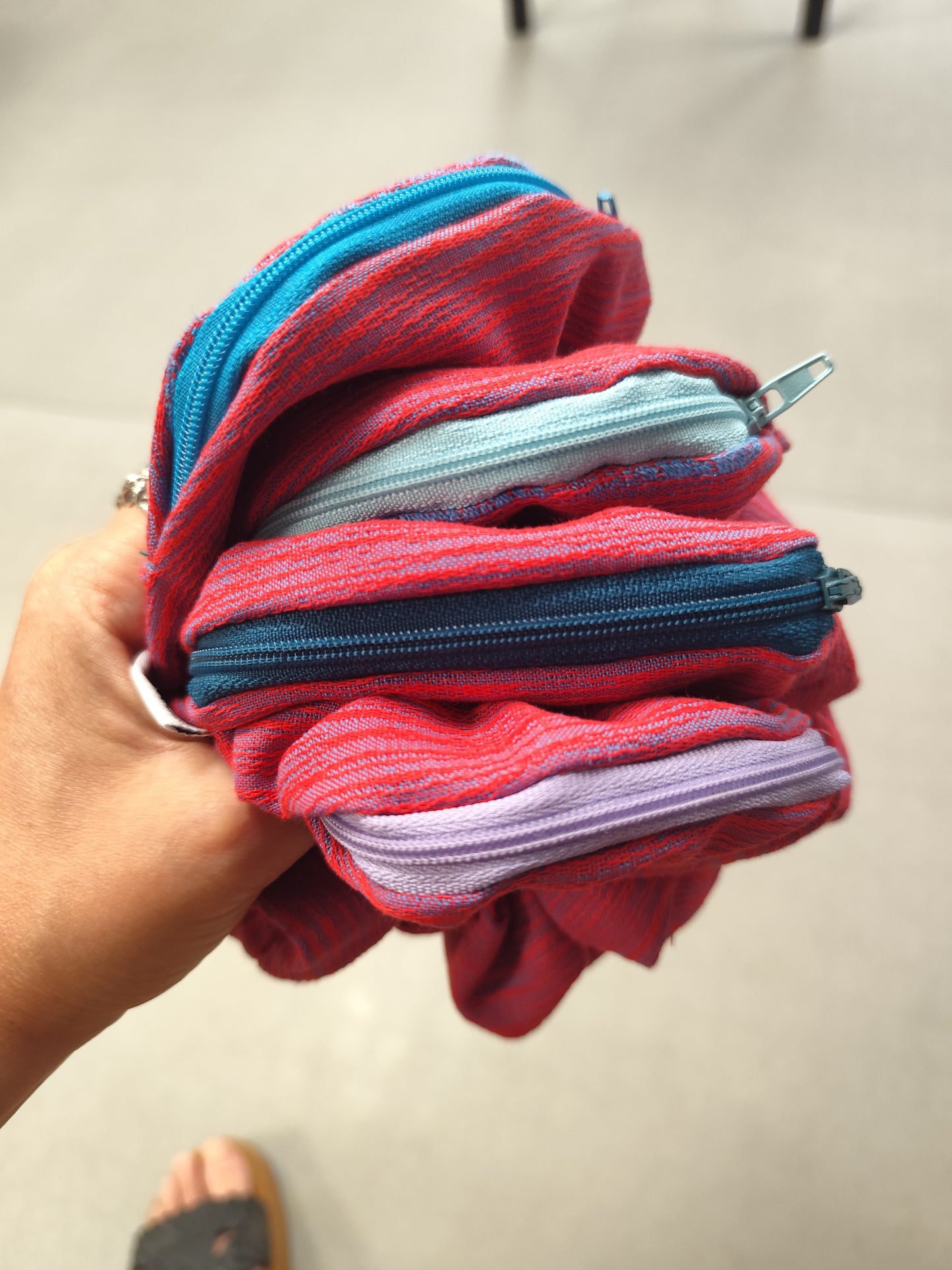 Scrunchie-Zipper