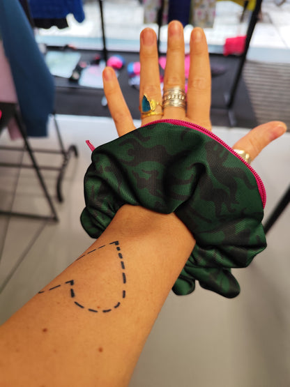 Scrunchie-Zipper PEOPLE / NO REGRETS