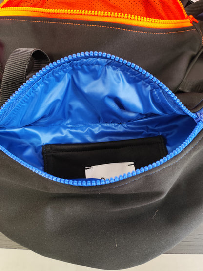 Banana-bag black/neon