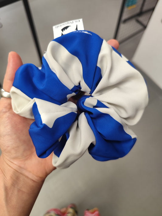 Scrunchie BLUE/WHITE