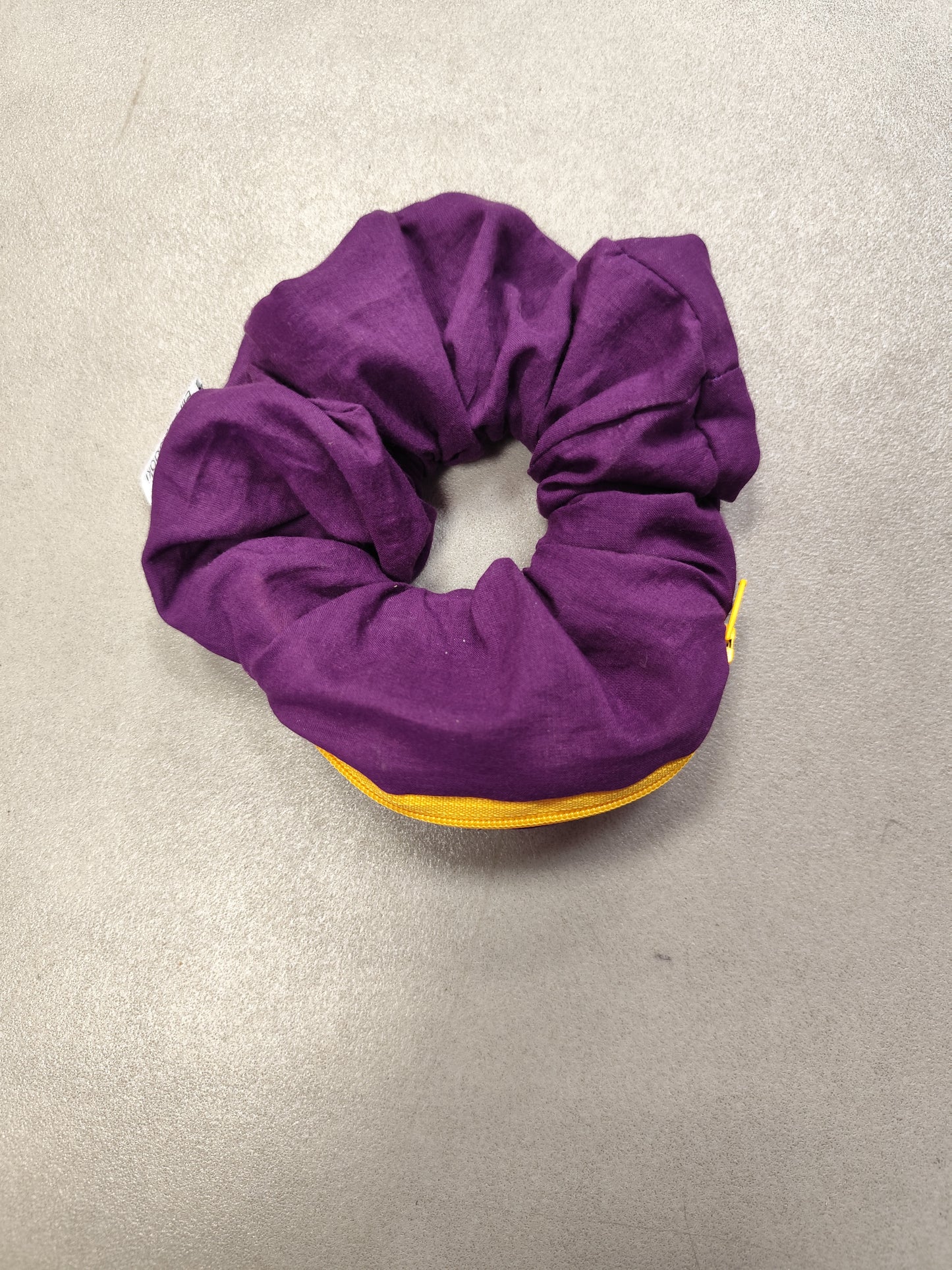 Scrunchie-Zipper Purple